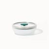 Anyday The Medium Shallow Dish | Kale | Glass Microwave Steamer