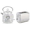 Laura Ashley 1.7l Dome Electric Kettle And 2 Slice Toaster Combo Wild Meadow