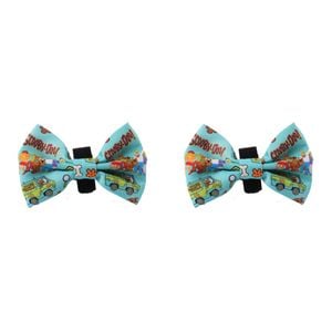2x The Stubby Club Scooby-Doo Dress Up Dog Accessory Bowtie/Ribbon Neck/Collar