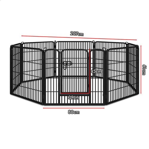 BEASTIE 24 Pet Playpen Dog Play Pen Bunnings Australia