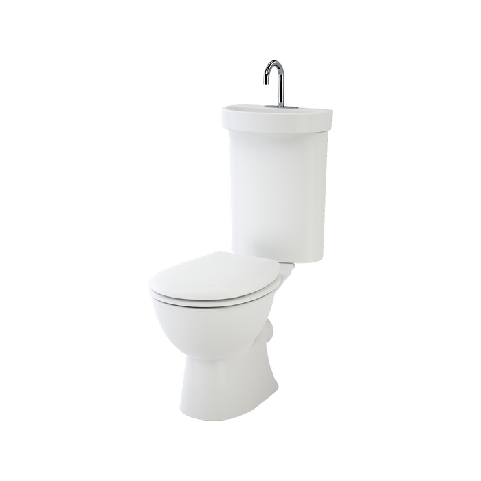 Caroma Profile 5 Deluxe P Trap Toilet Suite 5 Star