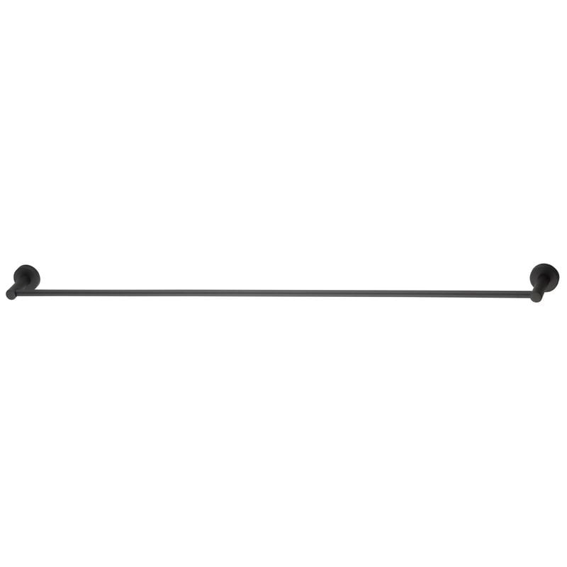 Resonance 935mm Matte Black Towel Rail