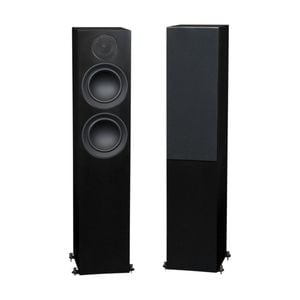 2pc Scansonic L14 Series Floorstanding Home Speakers 200W Black 210x1000x295mm