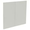 Kaboodle 600mm White Pepper Modern Rangehood Doors - 2 Pack