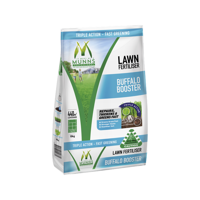 Munns Professional 10kg Buffalo Booster Lawn Fertiliser