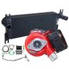 GEN1 High Flow Turbo Charger With 106mm Intercooler And Genuine Oil Feed Pipe For Ford Ranger 2.2L 2015 Onwards