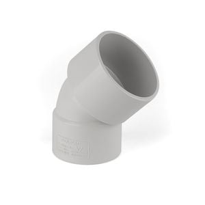 Holman 50 x 40mm 45° Male And Female PVC DWV Bend