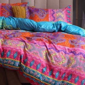 Cassia Boho Mandala Quilt Cover Set( Queen size )
