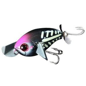 Jackall Micro Pompadour Surface Fishing Lure Honebone Black