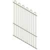 ProtectorAl 0350-1200W x 1800H Pale Eucalypt Loop Top Pool Fence Panel Raked 16-30º