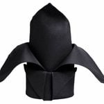 Just Party Linen Black Fabric Napkin - Pack of 5