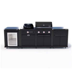Coleman Revolution Dual Fuel Kitchen W/storage No Drawer/fridge Modules Matt Blk