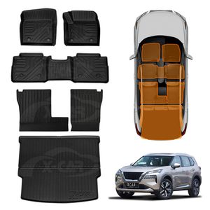 Floor Mats Boot Liner Set for Nissan X-trail Xtrail T33 5 Seats 2022-Onwards e-POWER