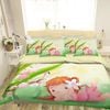 3D Lovely Little Girl 157 Bedding Set Pillowcases Quilt Duvet Cover Set Queen King