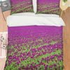 3D Purple Garden 312 Bed Pillowcases Quilt King Size