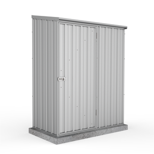 Product.Absco Economy 1.52 x 0.78 x 1.95m Zinc Single Door Garden Shed With Anchors.0191307.AU.mainimage