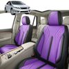 Australian Goose Front Seat Covers for Honda Civic 2012 - 2016 (Hatch, 9th Gen) - PU Leather, Purple (2pc)
