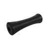 Sunrise Rubber Roller Concave Roller 12" 25mm Bore Black - Brr216