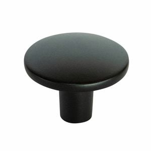 Taskmaster 37mm Black Matte Cabinet Knob