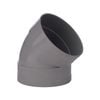 Marley 90mm x 45° Stormline F+F Plain Bend