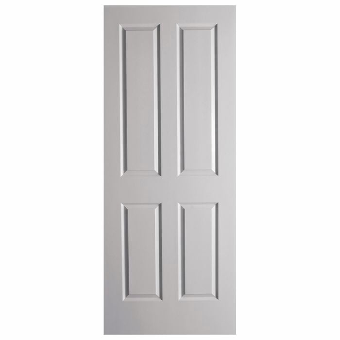Hume Doors & Timber 870 x 2040 x 35mm Internal Door Primed MDF Moulded Panel Ascot