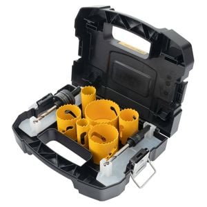 DeWALT 9 Piece Electrician's Hole Saw Set D180002  V