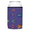 Stubbyz Purple Boho Arrows Stubby Cooler