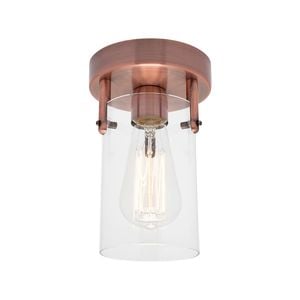 Mercator Copper Glass Donna Batten Fix Shade