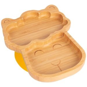 Tiny Dining Bamboo Llama Baby Feeding Plate with Suction Cup