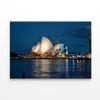 Sydney Opera House Illuminated at Night on Sydney Harbour  Print 100% Australian Made 120 x 90cm  (Stretched)