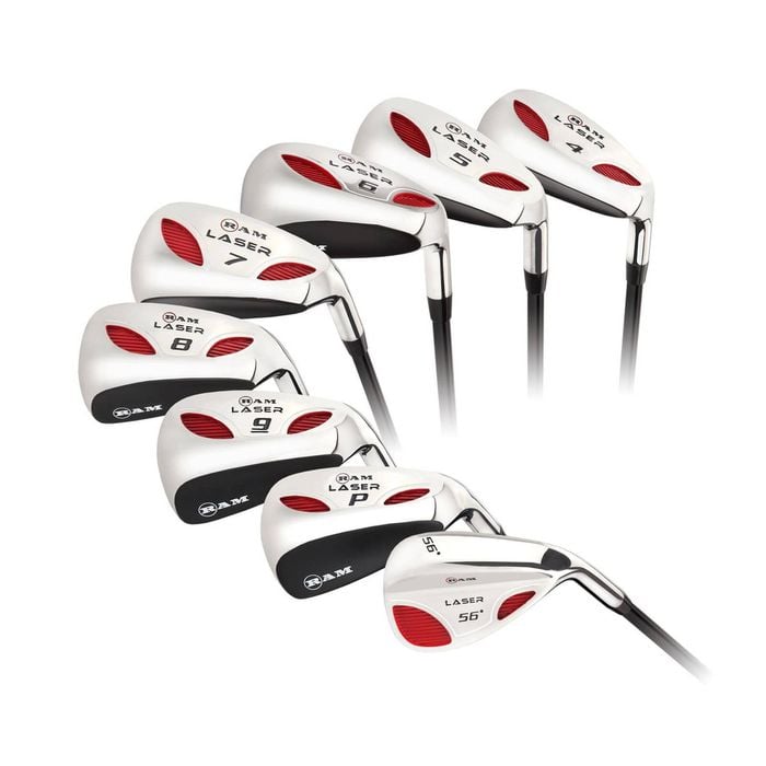Ram Golf Laser Steel Hybrid Irons Set 4-sw (8 Clubs) - Mens Right Hand - Regular Flex