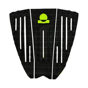 Summer vibes 3-Piece Grom Size Surfboard Tail Pad / Deck Grip / Traction - Yellow