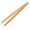 Appetito Bamboo Toast Tongs W/ Magnet 20cm Home Kitchen Cooking Utensils