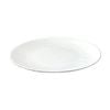 12x 10pc Partyware Deluxe Reusable Snack Plates Set 180mm White