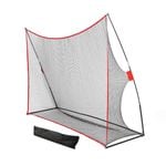 FitnessLab Golf Practice Net and Hitting Set Chipping Cage Driving Training Aids