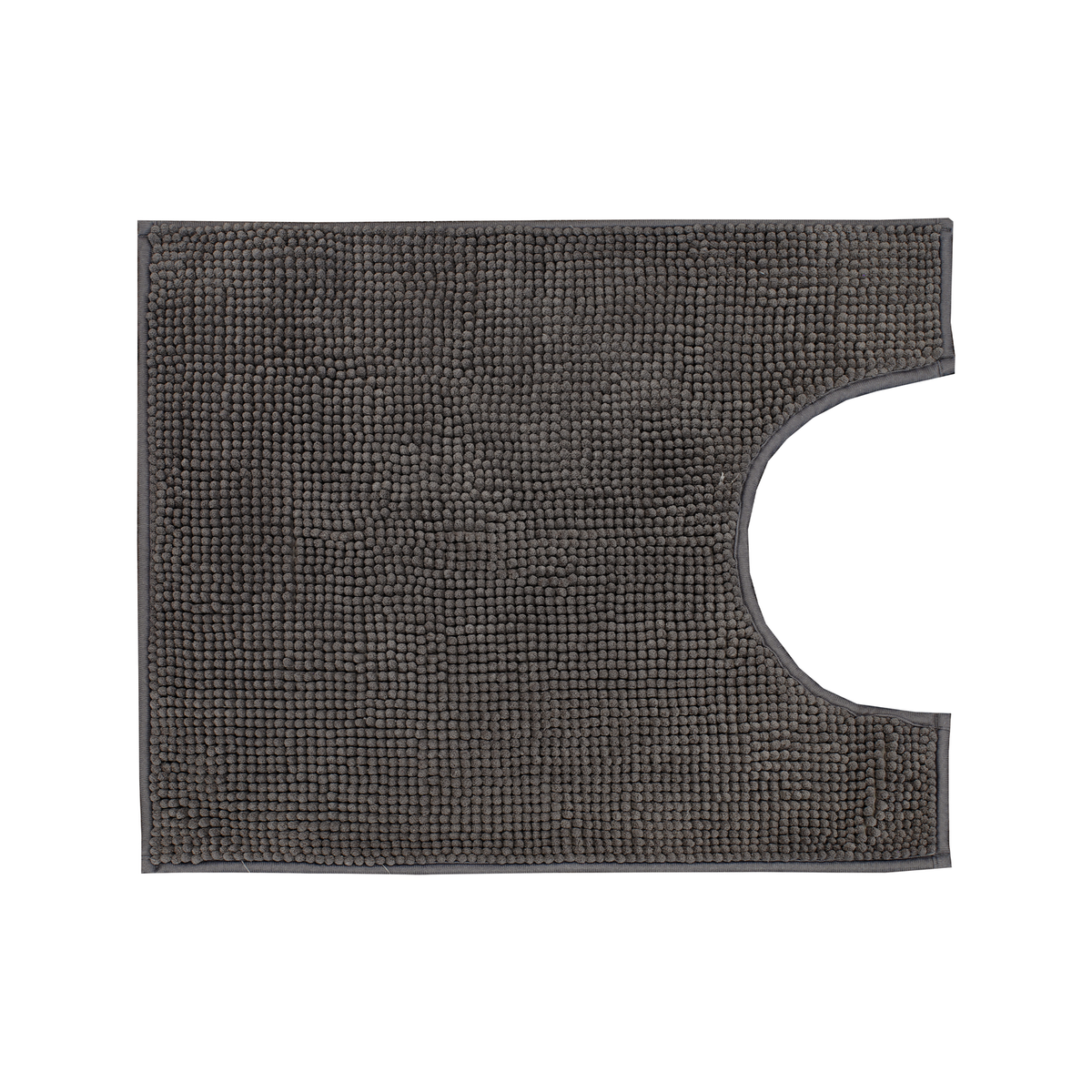 Softouch 57 x 50cm Charcoal Grey Duke Microfibre Bath Mat - Bunnings ...
