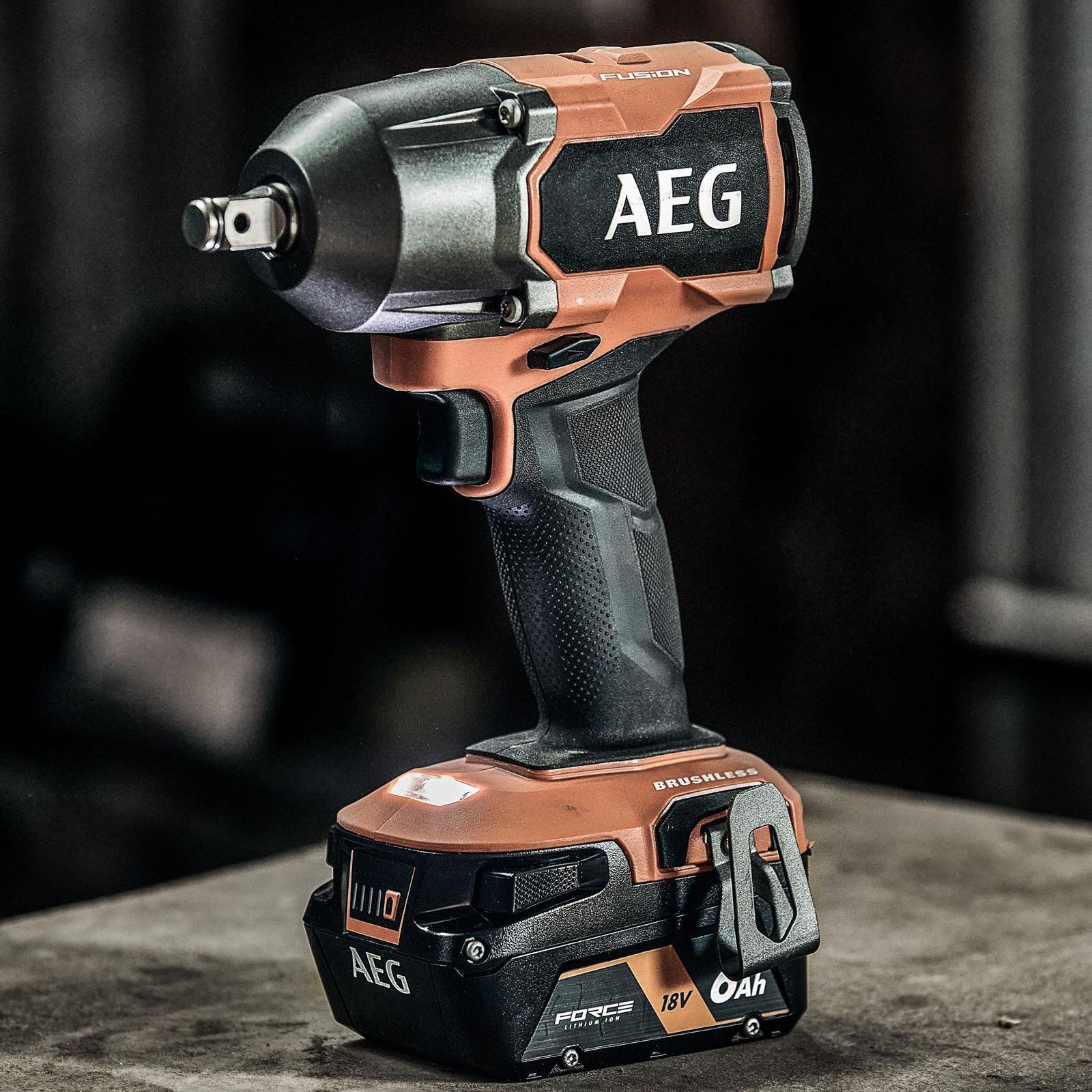 AEG 18V Fusion 4 Mode Mid Torque Impact Wrench Skin Only Bunnings Australia