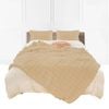 SOGA 160x200cm Coffee Double Layer Rabbit Fur Throw Blanket