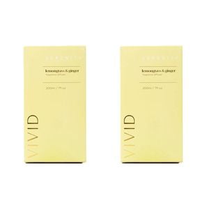 2PK Serenity Vivid Lemongrass Ginger Scent Home Fragrance Reed Diffuser 200mL