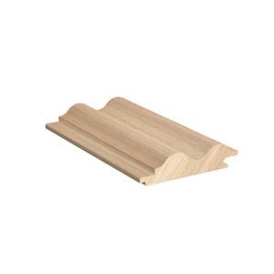 Easycraft Contours Wave General Purpose 21mm 2400x78mm Tasmanian Oak Select