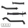 Ignite Exhausts Dpf Back For Ford Px2 Ranger 2.0l And 3.2l 3" Hotdog Resonator 409 Stainless Steel
