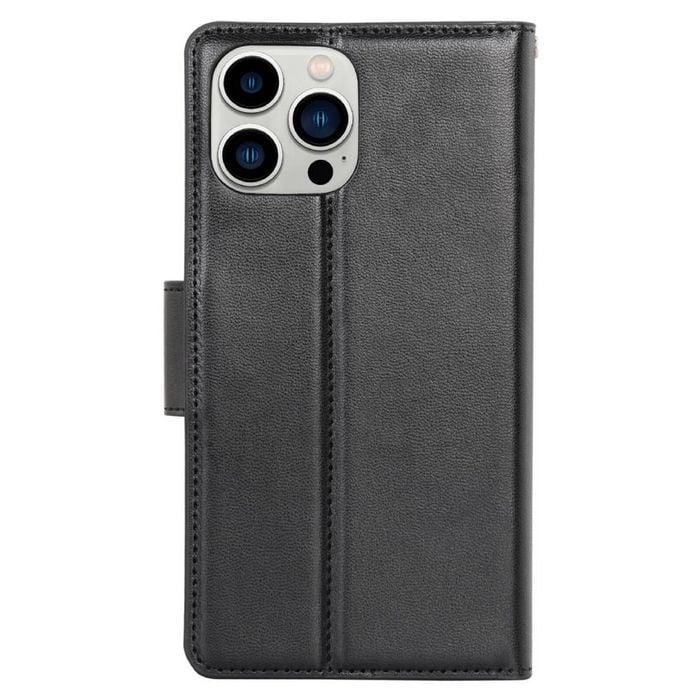 Soka Hanman Wallet Case (Suits iPhone 16 Plus) - Black