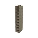 Flexi Storage Wardrobe Ash 9 Shelf Hanging Organiser