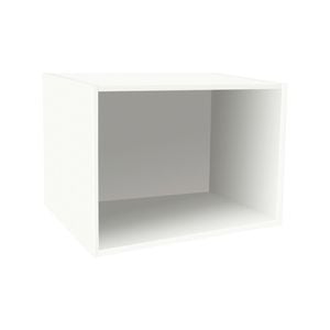 Kaboodle 460 x 500-600mm Feta Whip V Customisable Microwave Open Shelf