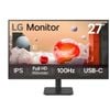 LG 27' Ips Full Hd Monitor With 100hz Refresh Rate, Usb-c (65w Pd)