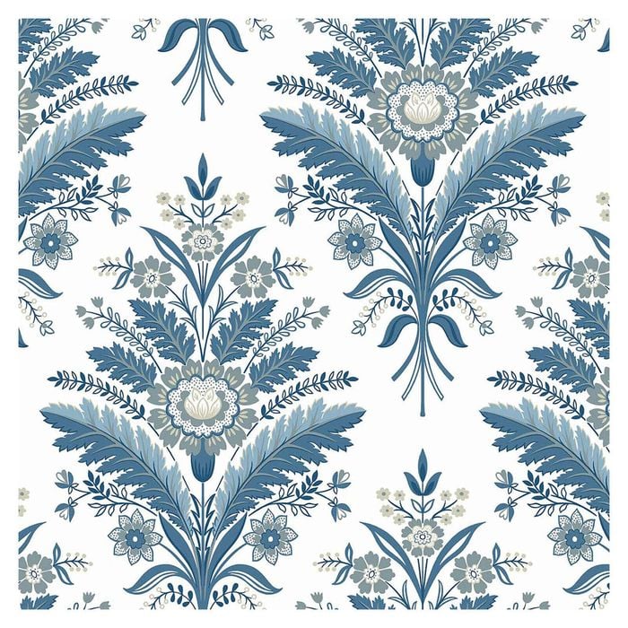 Moorbank - Indigo Wallpaper TJ40602