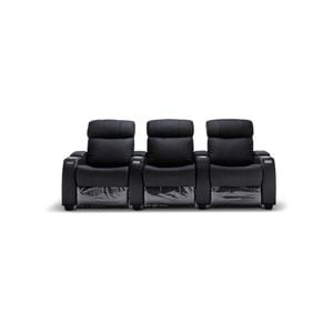 Anna Electric 3 Seater Home Theatre Recliner Top Grain Geniune Leather