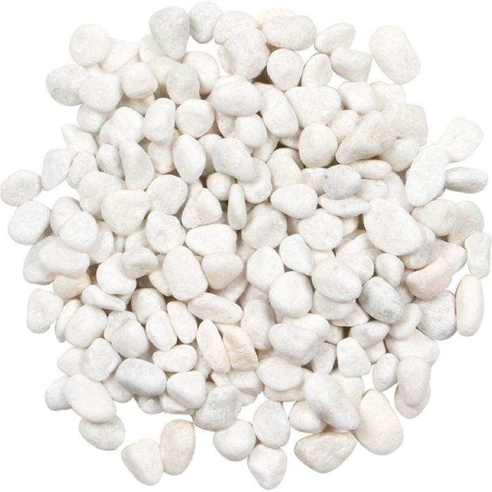Tuscan Path 10 - 15mm 1.5kg White Decorative Pebble
