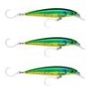 3x Rapala 12cm Saltwater X Rap Long Cast Sink Minnow Fishing Lures - Dorado