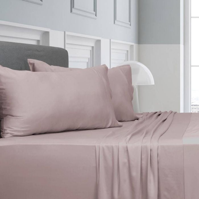 Algodon Bamboo Sheet Set - Blush - King